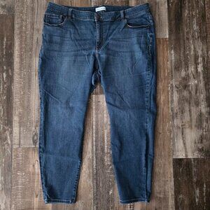 Lane Bryant Flex Magic Waistband Mid Rise Skinny Women's Jeans Size 22